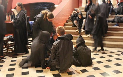 Sint-Pietersabdij klas monniken