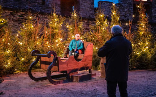 Winterwonderkasteel 2024 - slee