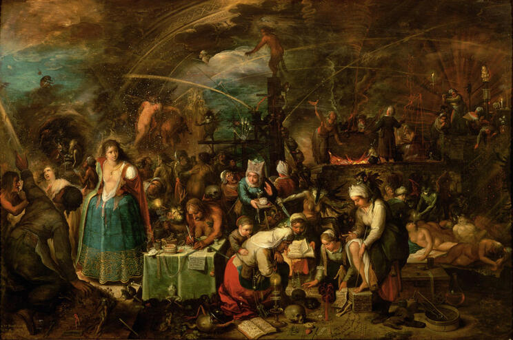 Frans Francken the Younger, Witches’ Coven, 1607, Kunsthistorische Museum Vienna.