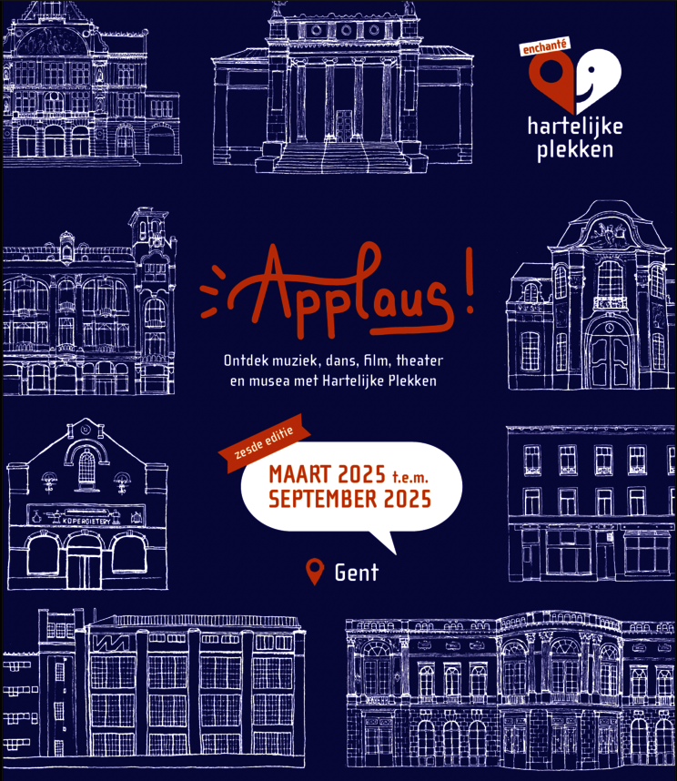 Hartelijke Plekken - Applaus affiche 2025